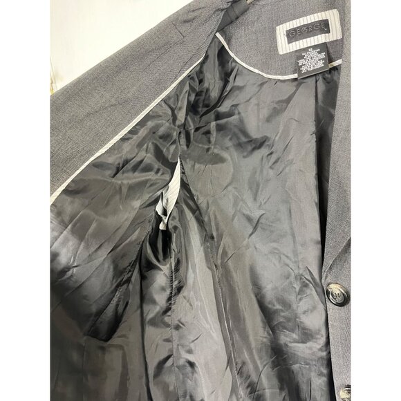 Women’s cropped and Lined business jacket size 12 gray - Picture 11 of 15